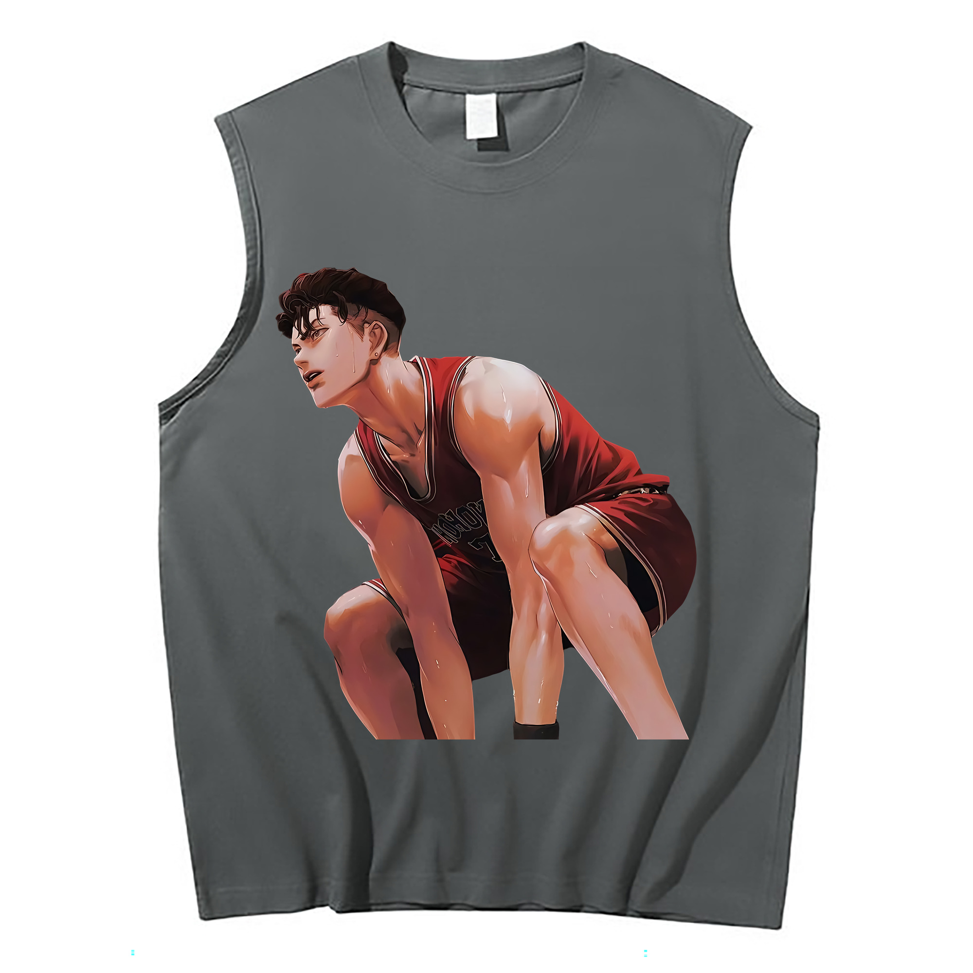 （画像用） SLAM DUNK／スラムダンク コットン100％タンクトップ（フロントプリント）